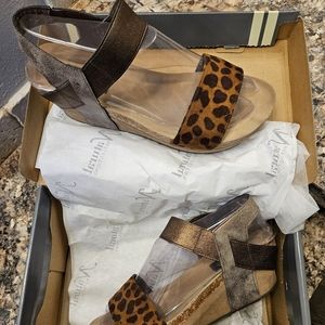 Leopard Wedges 10M